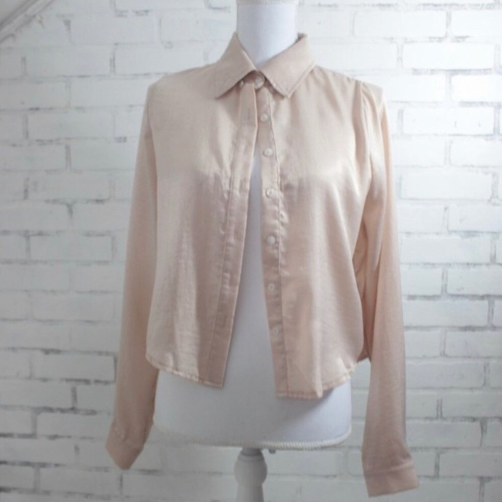 Brandy Melville Button Up Top